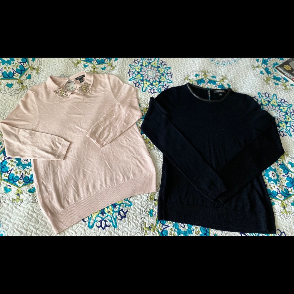 Ann Taylor Black and light pink. Size Small.